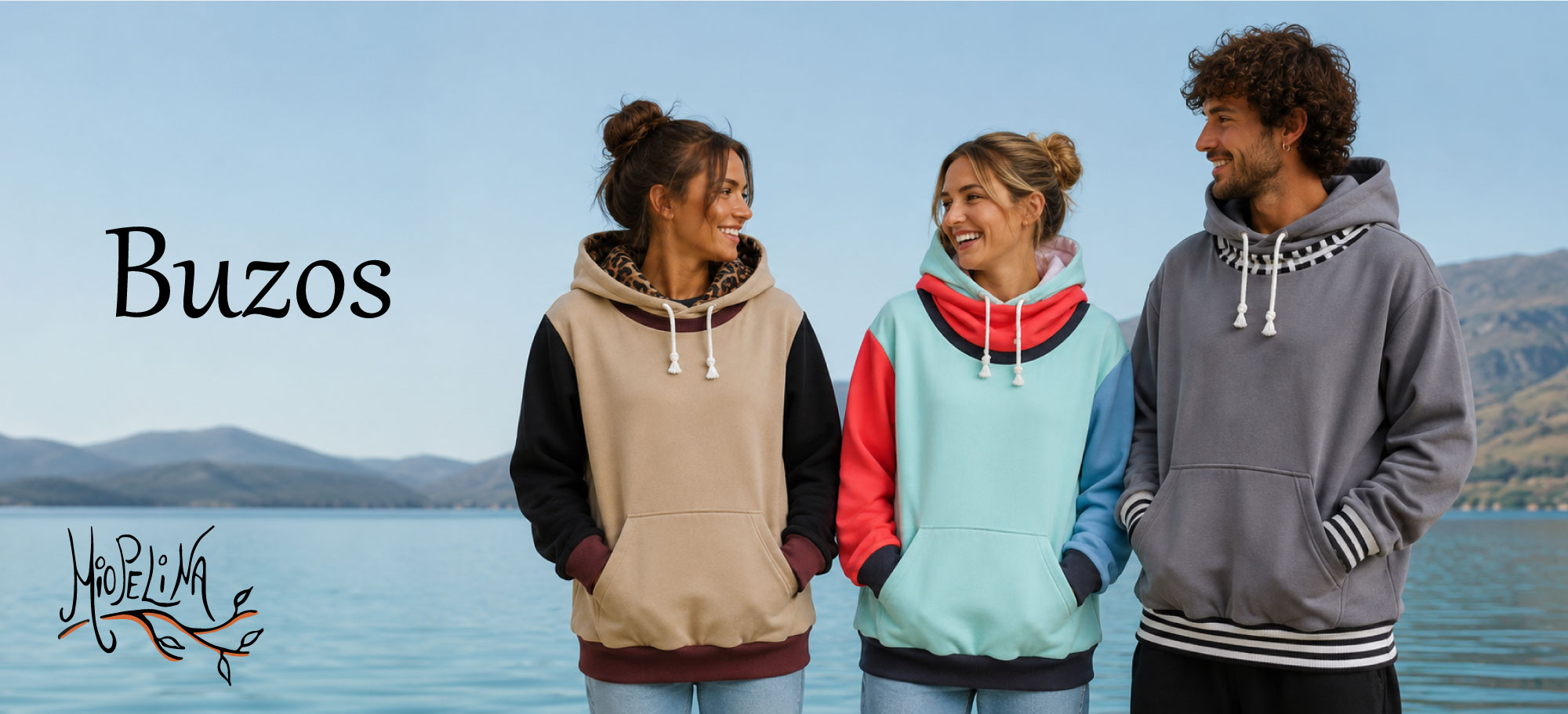 Buzos irrepetibles de diseño independiente y artesanal con moda y personalidad