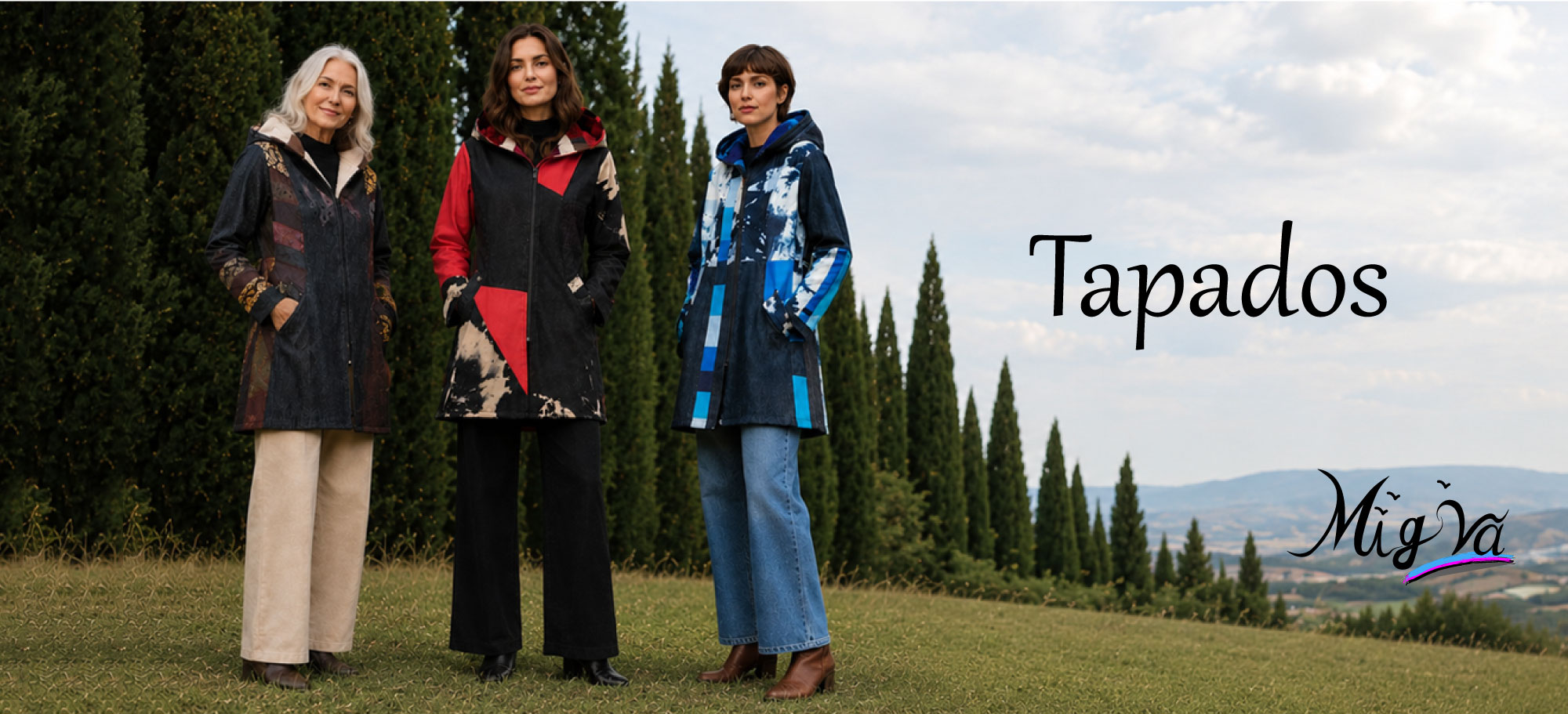 tapados irrepetibles de diseño independiente y artesanal con moda y personalidad
